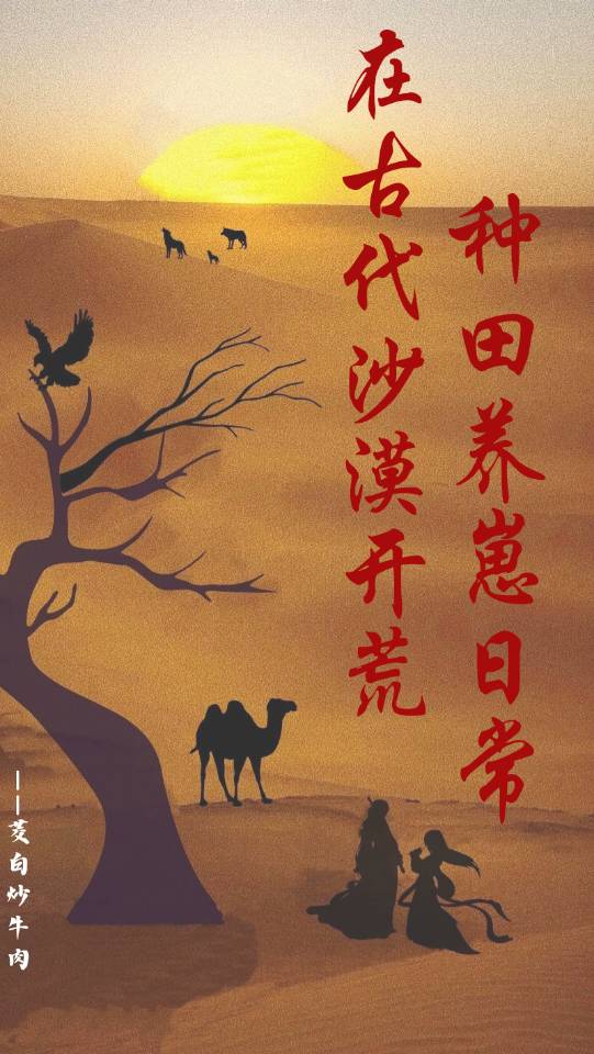 在沙漠种田小说