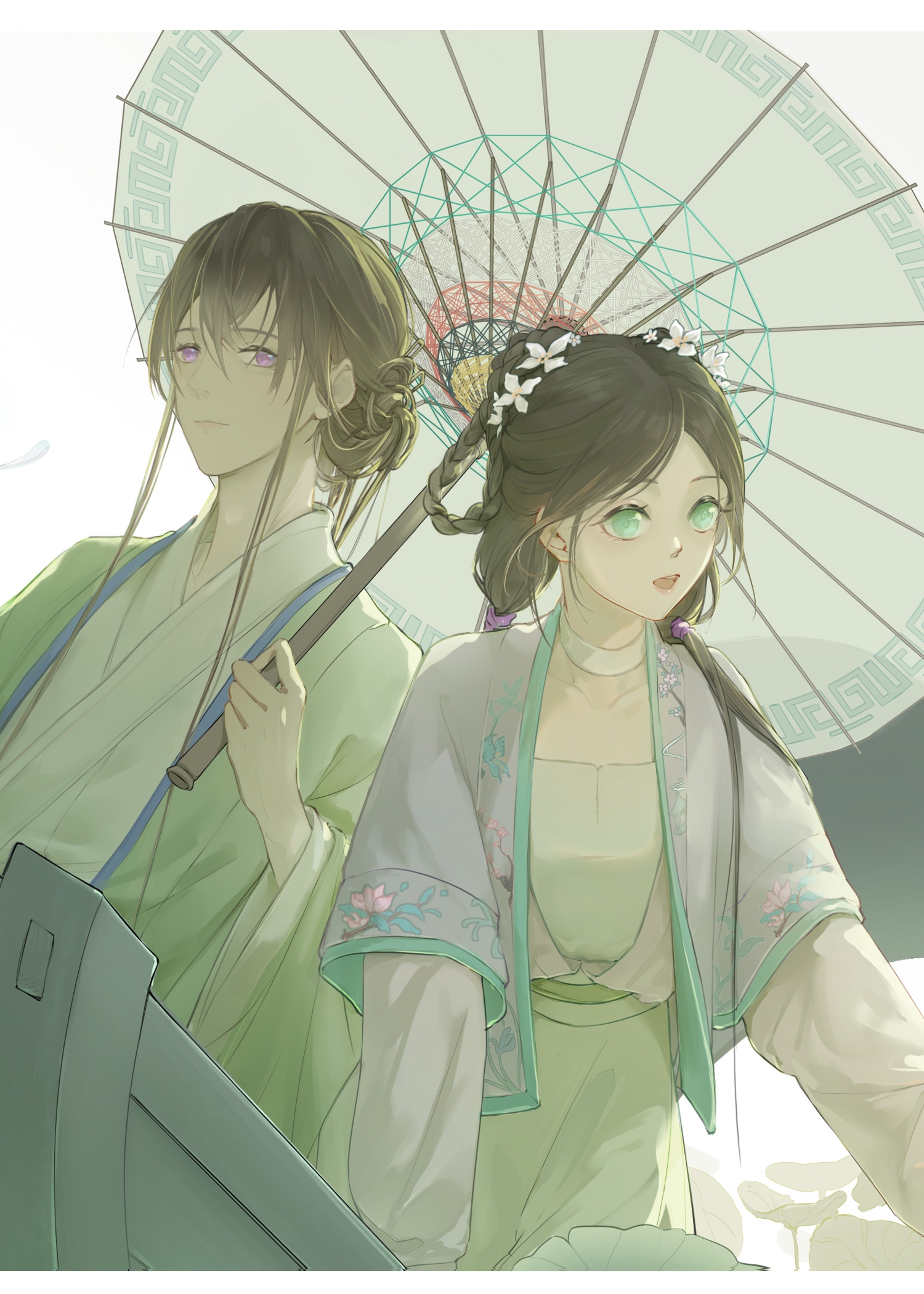 《落池》